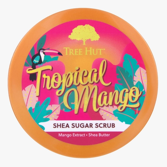 NEW Treehut Tropical Mango Shea Sugar Scrub - Picture 3 of 6